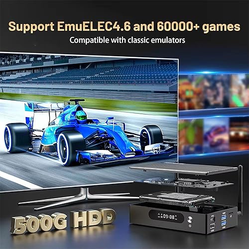 Miniatura 2 de Super Console X3 Pro - Consola de juegos retro preintegrada para más de 50000 juegos, sistema de video multimedia de 8K, Ethernet de 1000 M, WIFI6