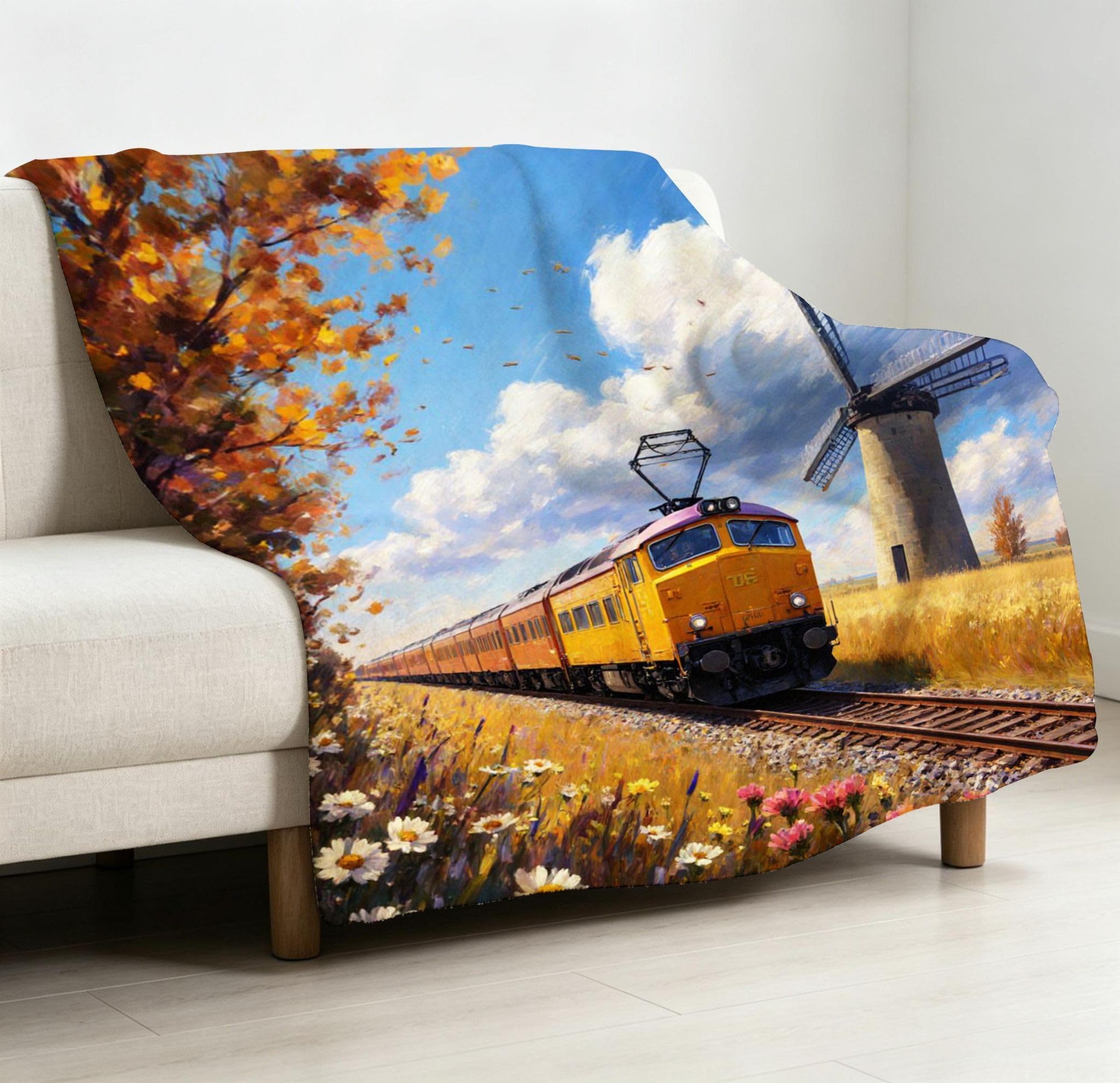 Manta Grande 180x220 cm Flor De Gato Polar Franela Térmica-A398