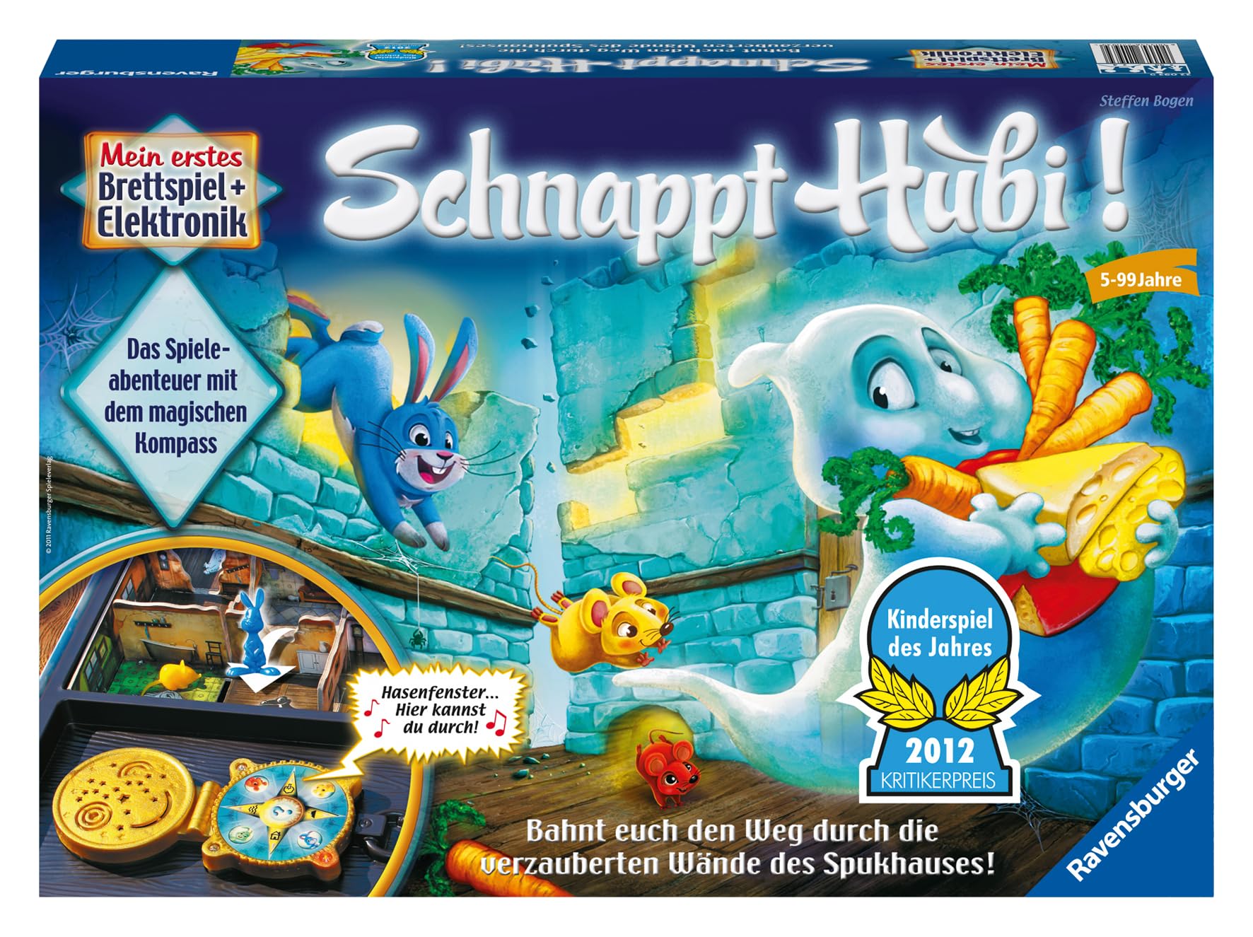 Ravensburger Schnappt Hubi, Gesellschafts- und Familienspiel, für Kinder und Erwachsene, Spiel des Jahres für 2-4 Spieler, ab 5 Jahren
