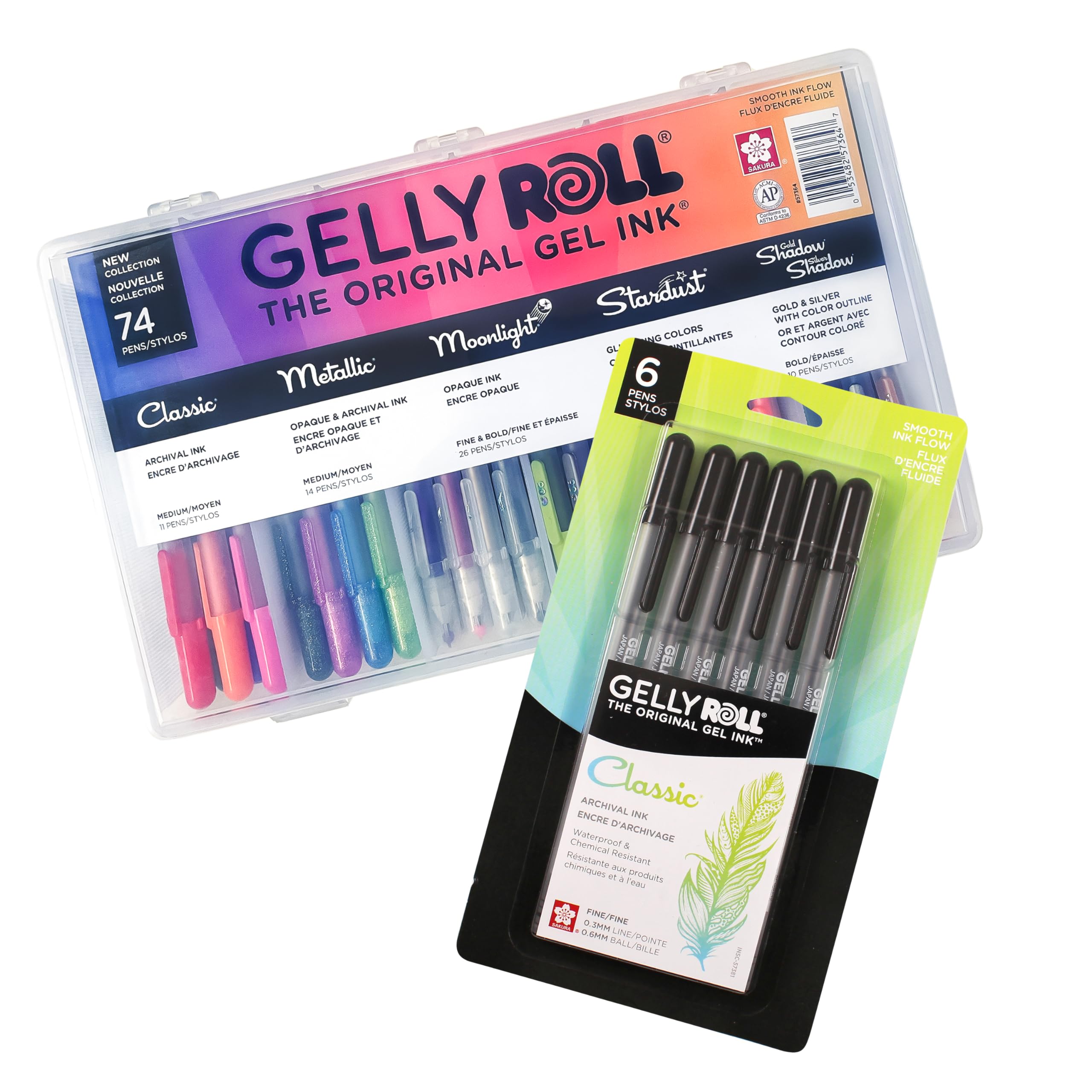 Amazon.com: SAKURA Gelly Roll Gel Pens - Gift Set - Assorted
