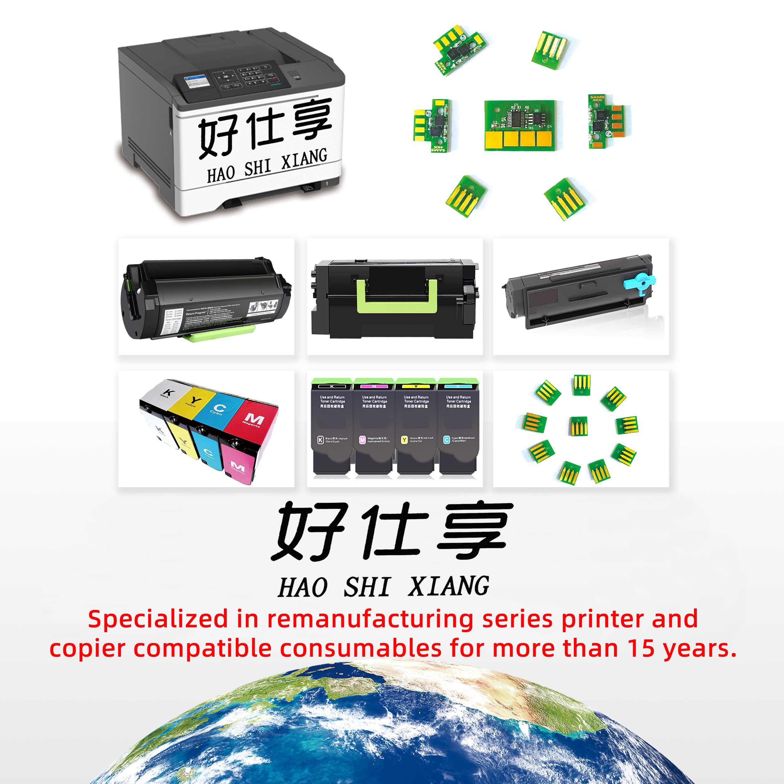 76C0PV0 - Unità toner rigenerata per immagini, compatibile con stampanti Lexmark C9235, XC9225, XC9235, XC9245, XC9255, XC9265, 76C0PV0, unità di imaging giallo, 1 pezzo