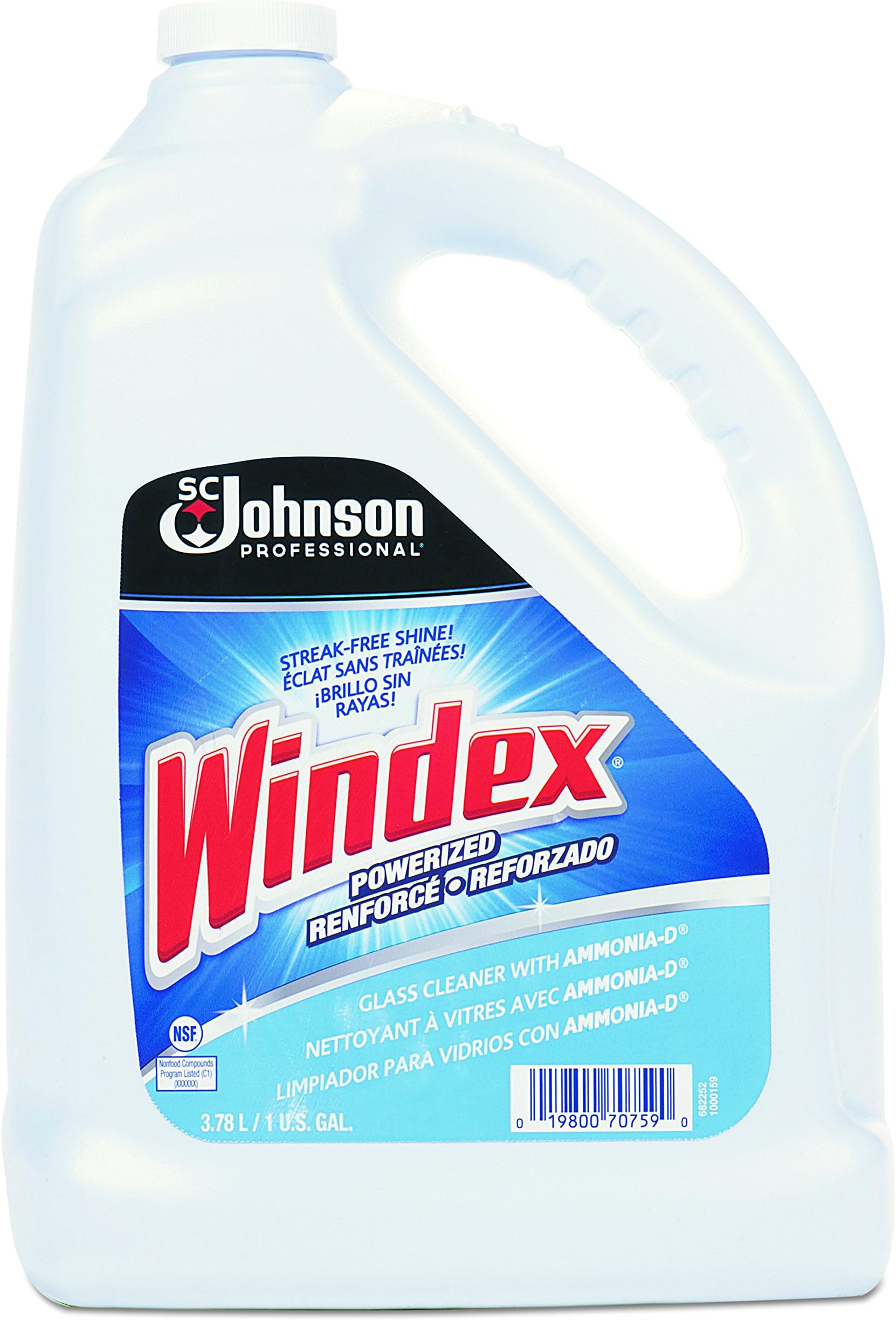 Windex 90940 Powerized Formula Glass Surface Cleaner 1 Gal