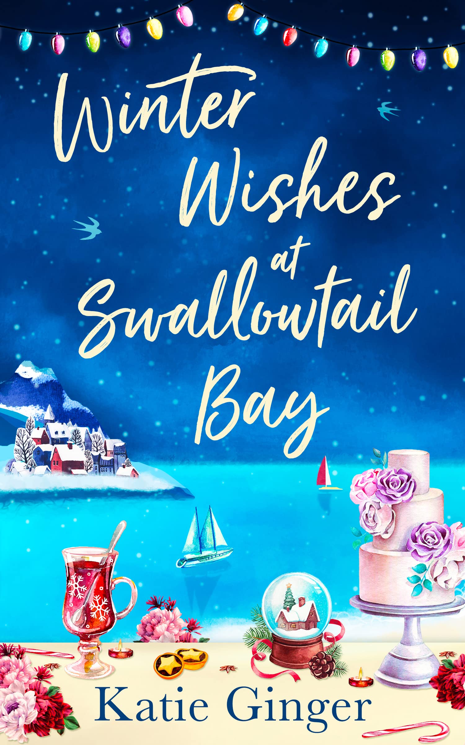 Katie Ginger Unisex Multicolor Winter Wishes At Swallowtail Bay Paperback Book