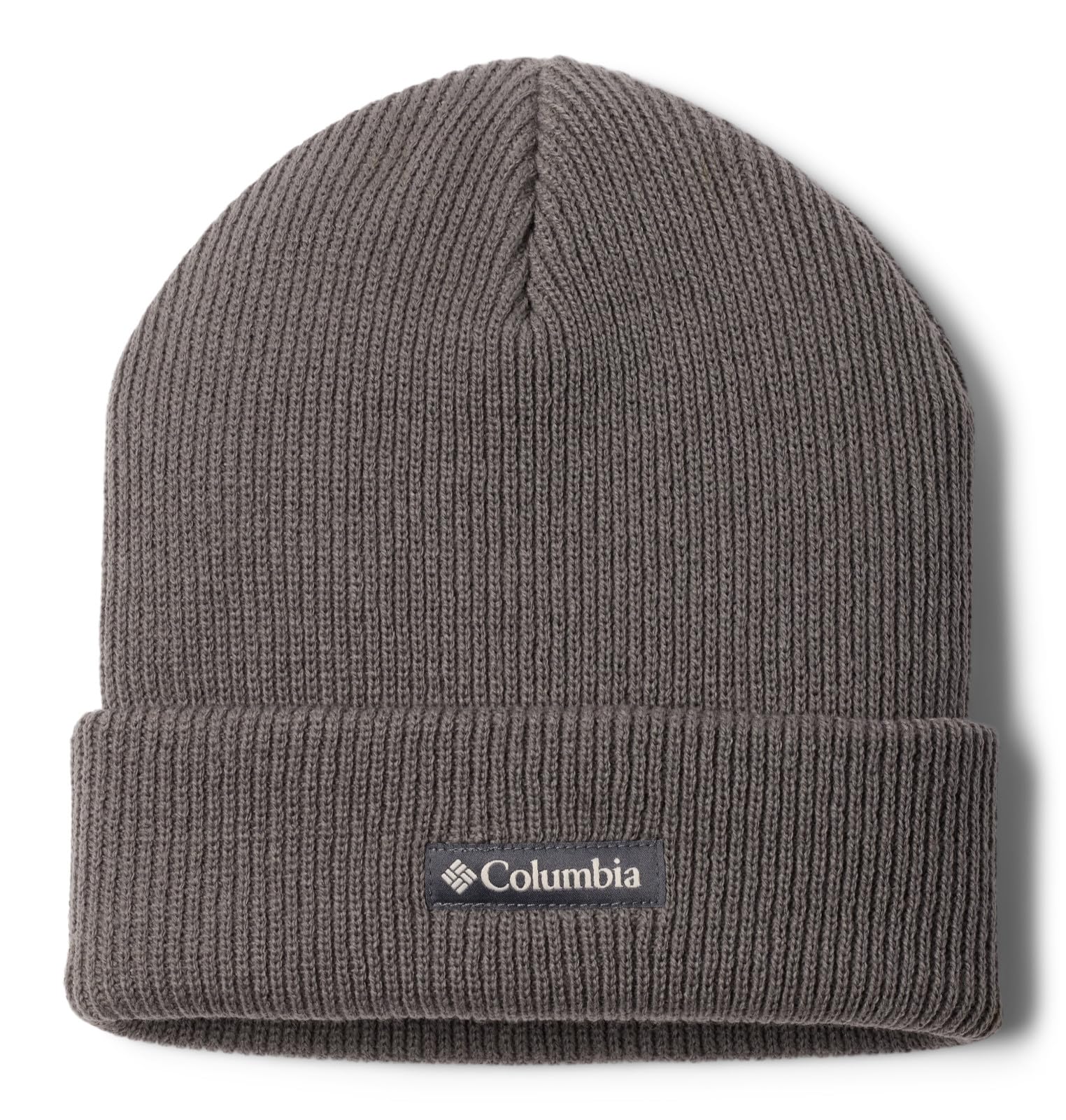 Columbia Unisex City Grey/Logo Whirlibird Cuffed Beanie, One Size