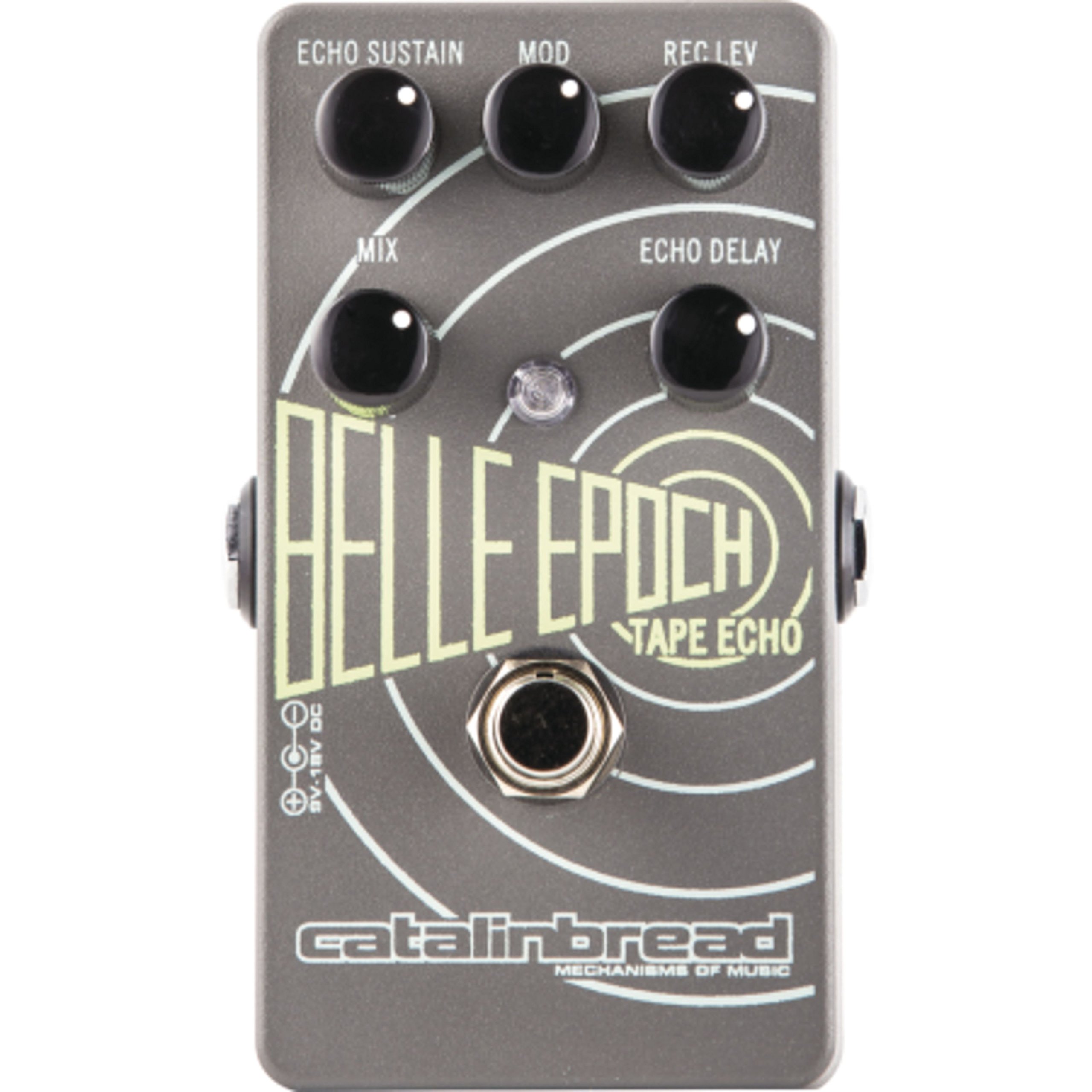 ギター catalinbread Belle Epoch Tape Echo Belle Epoch (Black and Silver) – Catalinbread Effects