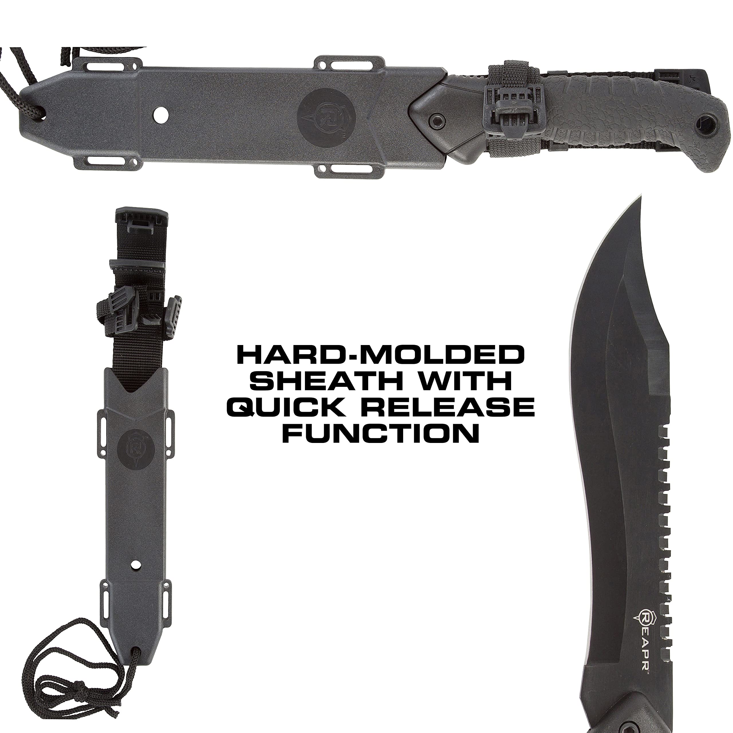 Buy REAPR 11001 TAC Bowie Knife, Stainless Steel Tactical Knife