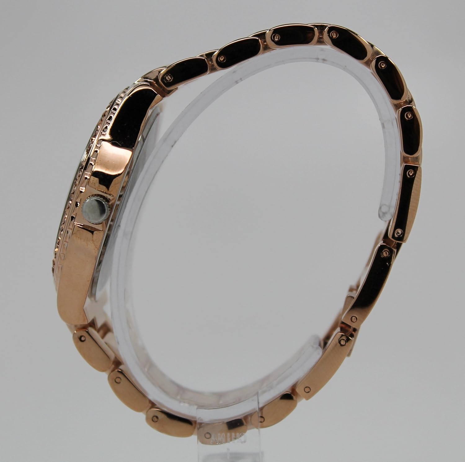 Wonder Woman Watch Rosegold with Light Peach Toned Stones (Wow 8008)