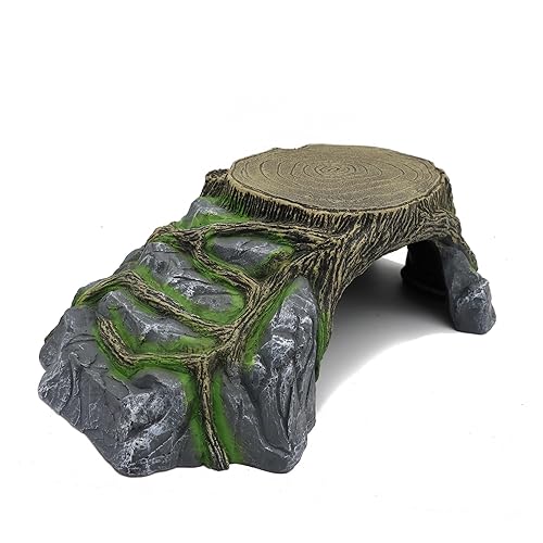 Extra Large Resin Reptile Hideouts Cave Habitat Decor for Reptiles,
