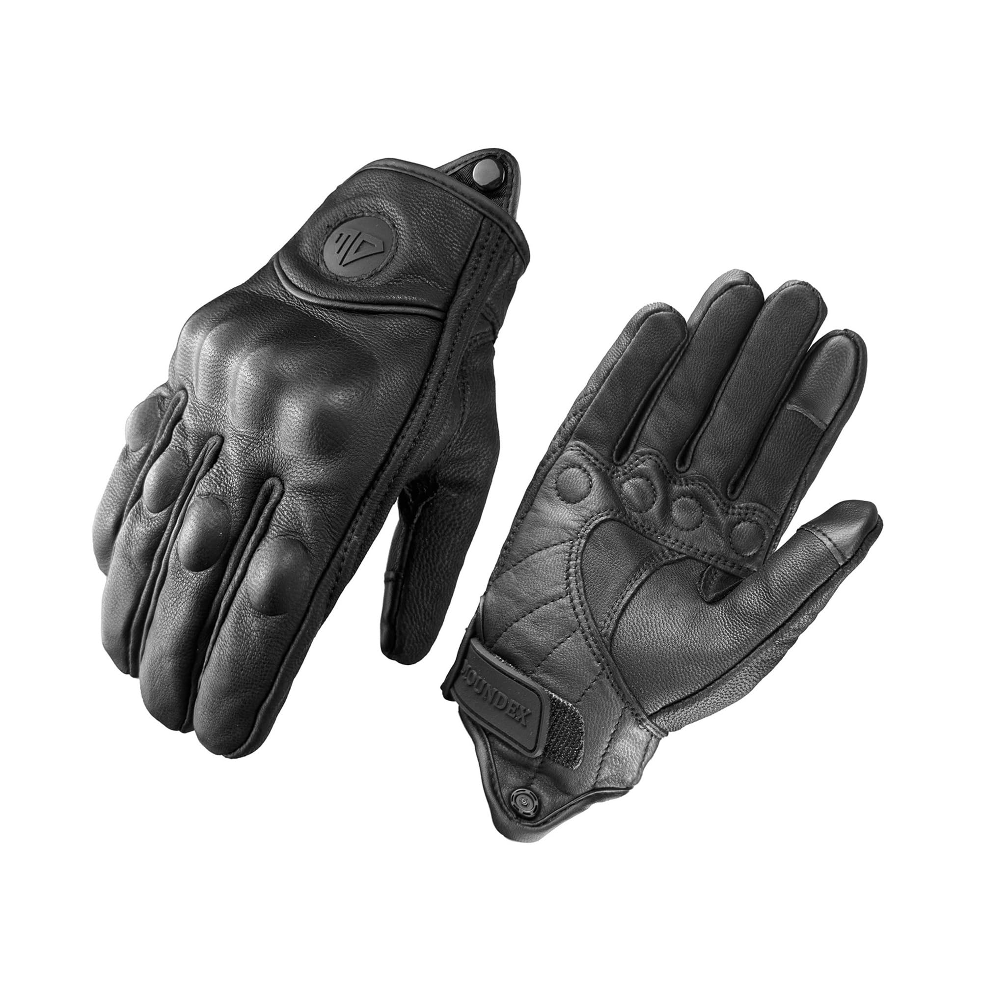 Guantes Termicos Guantes de Motocicleta for Hombre y Mujer, Guantes de Cuero for Ciclismo de Invierno, S-3XL de Motor for Motocross, protección for Bicicleta XXL(Non Perforated,XXL)
