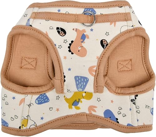 Miniatura 3 de Puppia MINMI Step-in Chaleco arnés para perro sin estrangulamiento, sin tirones, entrenamiento para perros pequeños y medianos, beige, talla XL