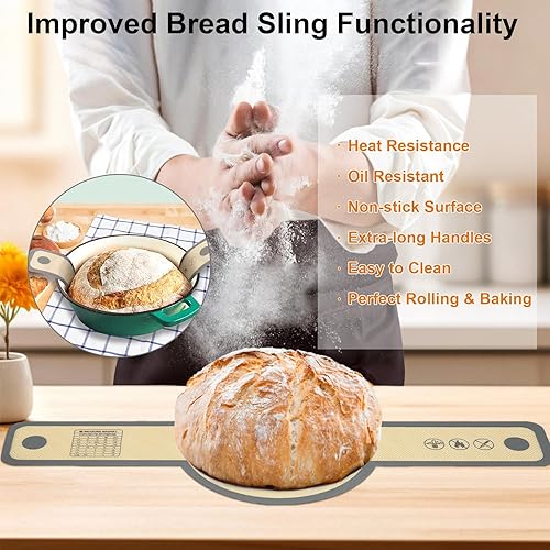 Miniatura 16 de Juego de tazas y cucharas medidoras de 10 piezas, taza medidora apilable con tapa, juego de cucharas medidoras para cocinar y hornear, para líquidos