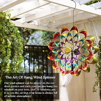 木製 ウィンドスピナー \"Whirl-in-the-wind\" カナダ製 木製 ウィンドスピナー 