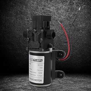 Bomba de Pulverização, Regulagem Automática de Tensão de Alta Pressão Elétrica Ímã Permanente Bomba de Água Motor DC, para Bomba de Teste de Pressão Bomba de Reforço Bomba de Diafragma