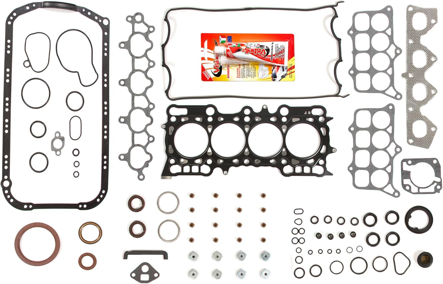 Compatible With Honda Prelude Si Vtec 2.2 H22A1 DOHC Full Gasket Set