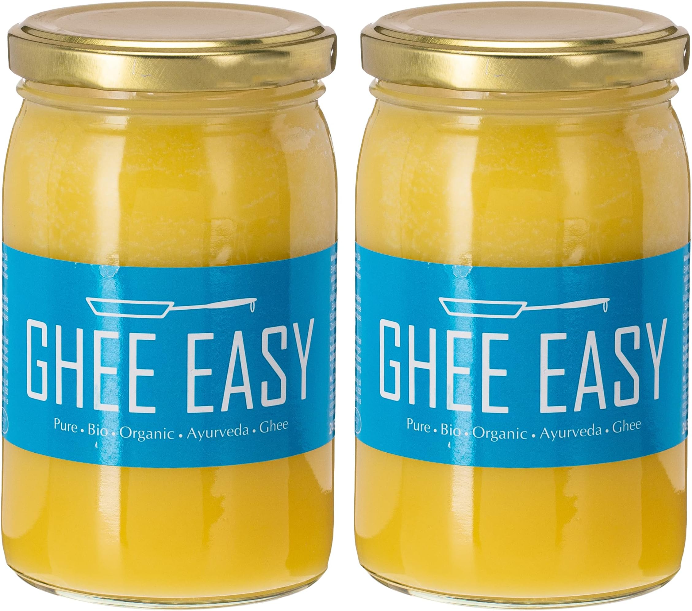 Ghee EasyOrganic Plain Ghee, 245gm (Pack of 2)
