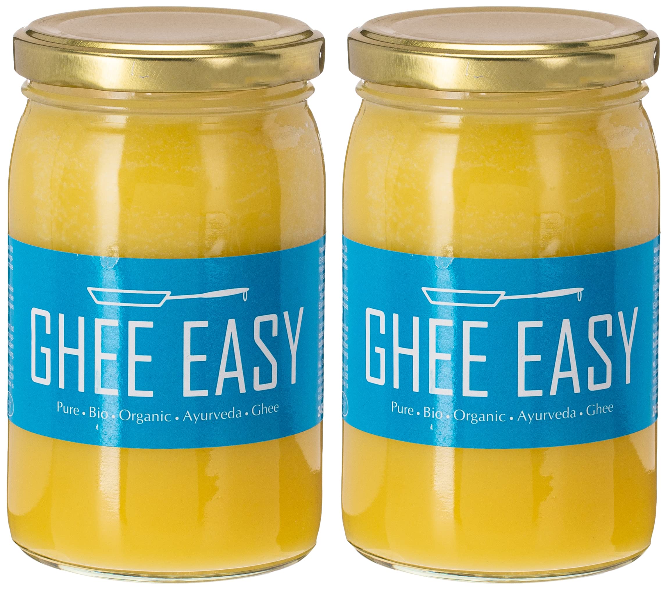 Ghee EasyOrganic Plain Ghee, 245gm (Pack of 2)