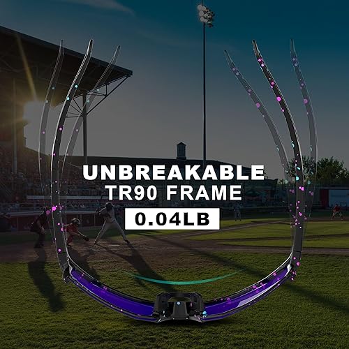 Miniatura 5 de MVPTGRS Polarized Sports Sunglasses for Men Women, Mens Sunglasses with UV Protection for Fishing Driving Softball Golf