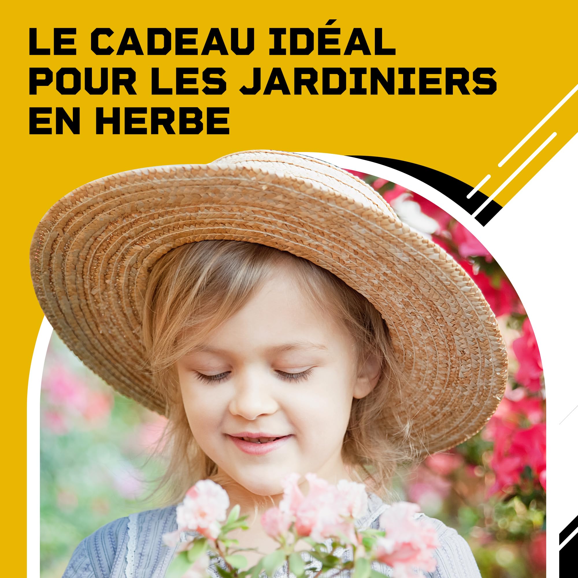 Kit de Jardinage pour Enfant Herbes Aromatiques avec Graines Outils en Bois Terre Set Plantation Thym Basilic Origan Romarin