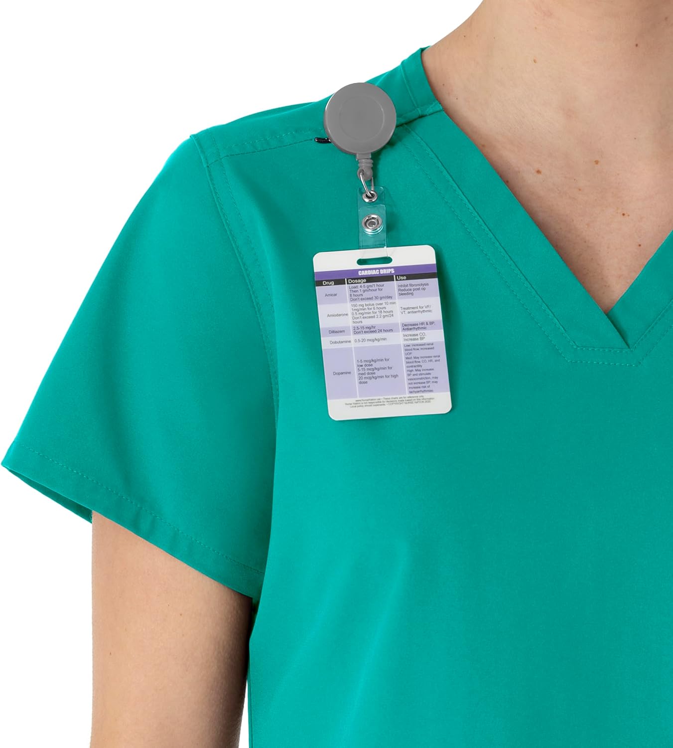 Carhartt Scrubs for Women, Force Essentials, V-Neck Tops with 5 Pockets - Image 9