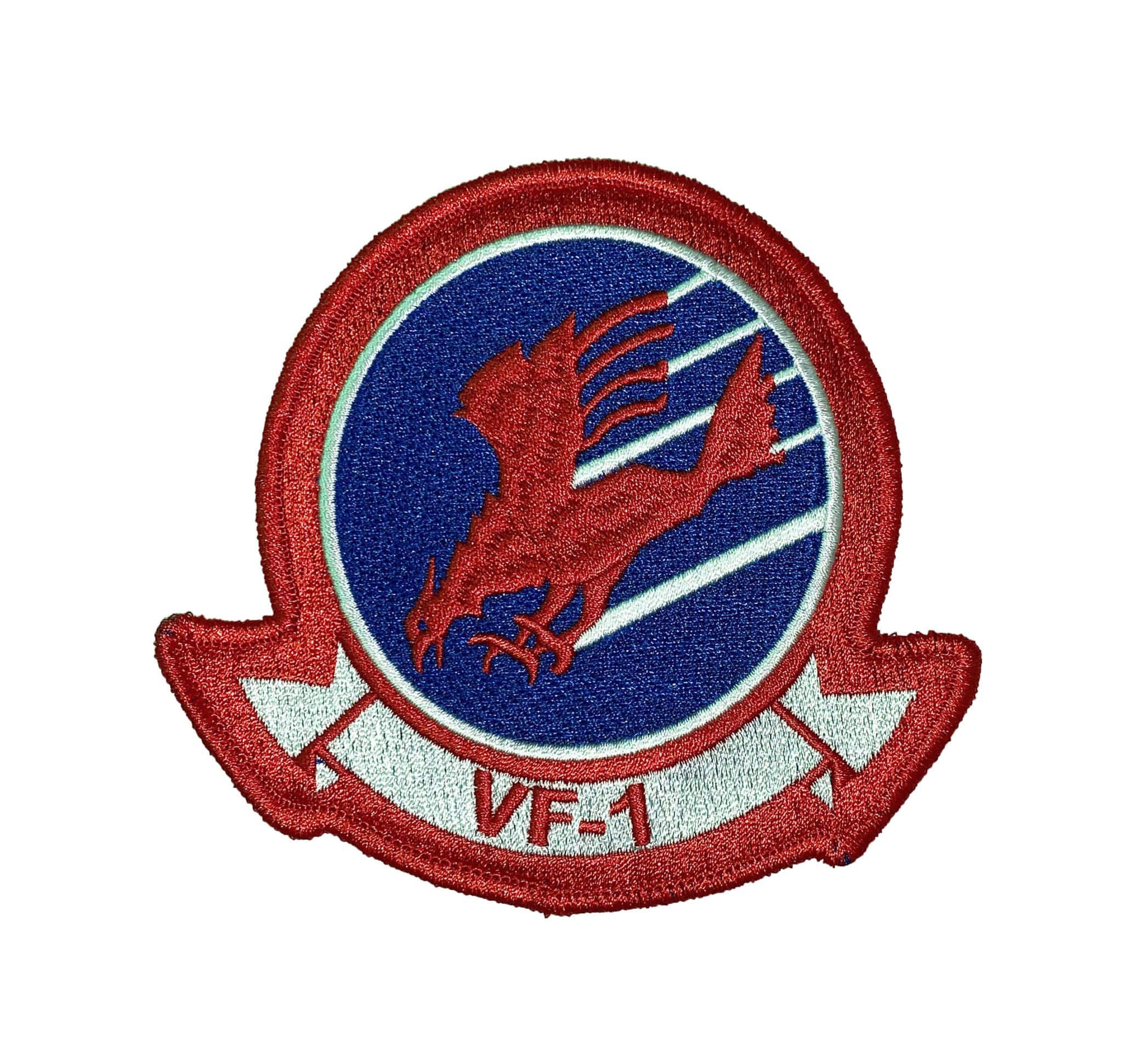 VF-1 TopGun Squadron Patch – Sew On, 4"