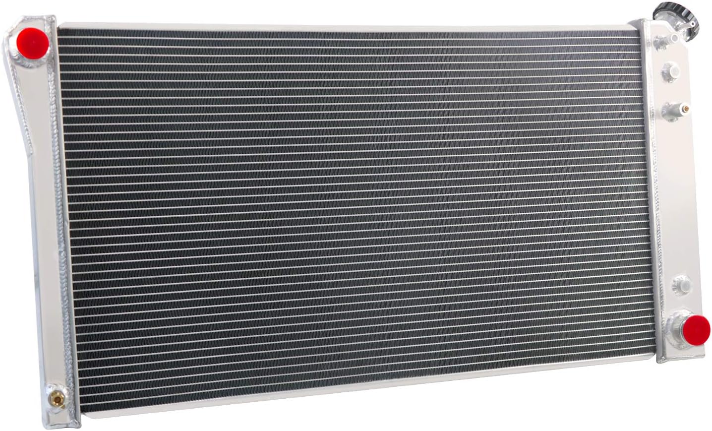3 Row Core Radiator For 1991 1992 1993 Chevy Caprice/Oldsmobile Custom Cruiser/Buick Roadmaster V8 W/O EOC 91 92 93 Full Aluminum Radiators