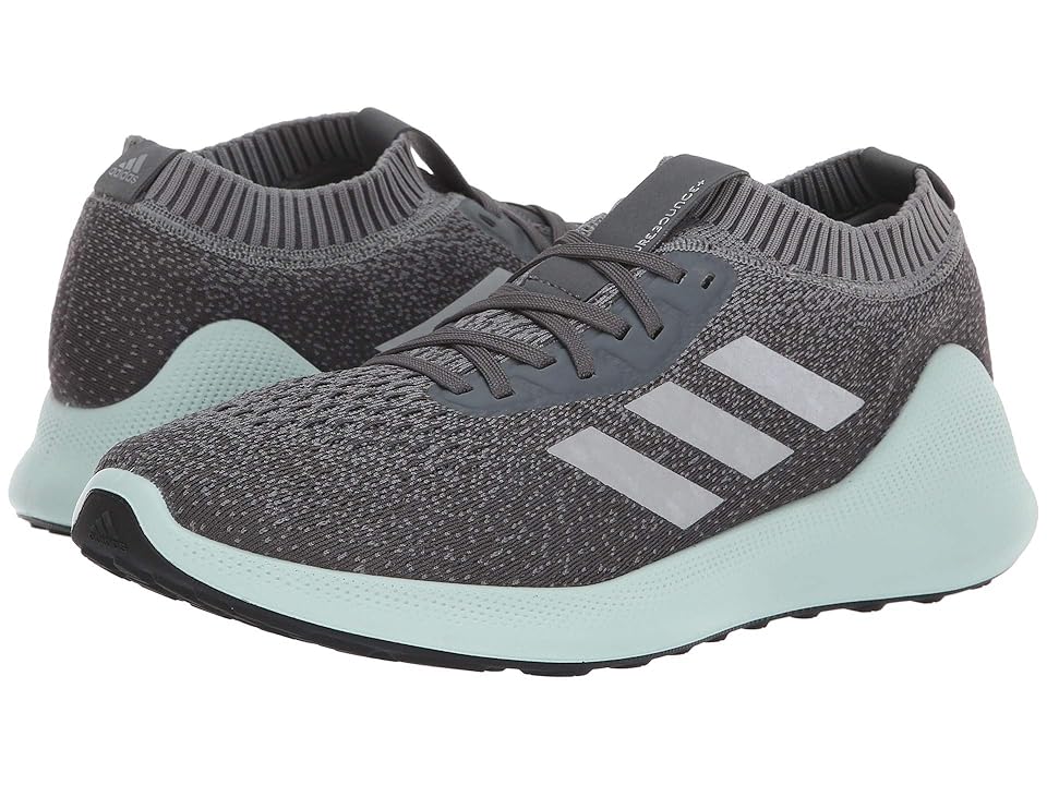 

adidas Running pureBounce+ (Grey Three/Silver Metallic/Ash Green) Men's Running Shoes, Gray