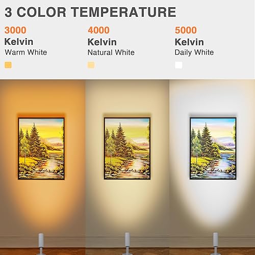 Miniatura 3 de Focos LED para interiores de 3 W con función de memoria, 3000 K4000 K5000 K, luces interiores 120 V regulables para interiores para foco de planta