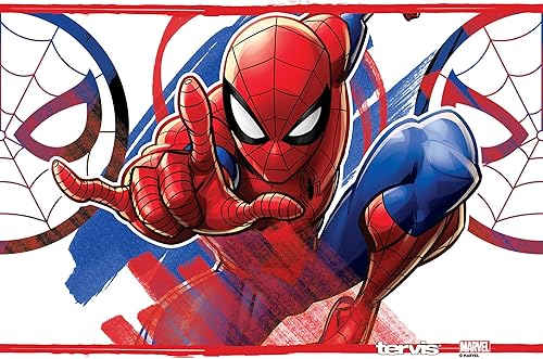 Miniatura 2 de Tervis Vaso aislado de triple pared de Marvel Spider-Man icónico que mantiene las bebidas frías y calientes, 30 onzas, Legacy, acero inoxidable