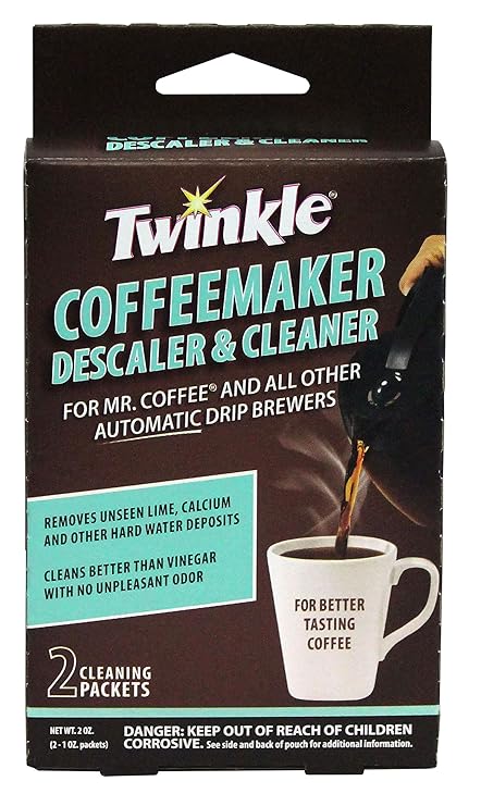 Mr. Coffee Coffeemaker Cleaner - For All Automatic Drip Units ,pack of 2