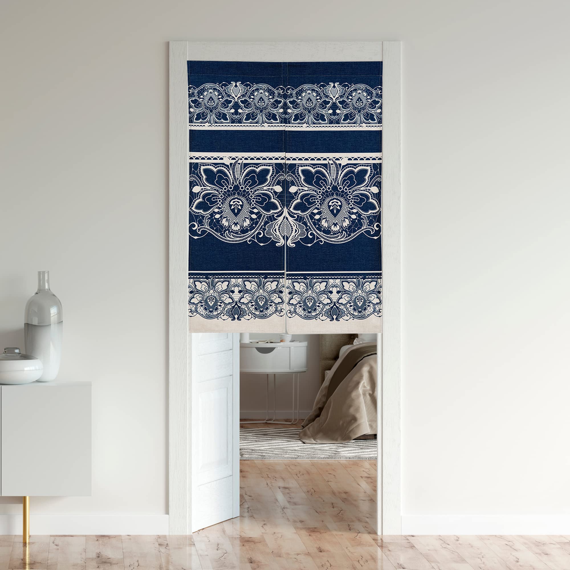 Amazon.co.jp: Moslovstar 日本ののれん 戸口カーテン 中国