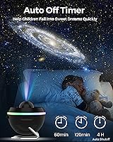 Vista 5 de Proyector de Galaxia para Dormitorio, Planetarium Casero 13 en 1 Estrellas Constelaciones con Meteorito, Luna, Vía Láctea, Proyector de Cielo