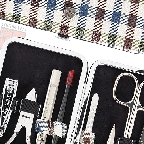 Miniatura 2 de 3 Swords Germany - Juego de 7 piezas de manicura y pedicura de calidad de marca para cuidado profesional de uñas de dedos y pies, tijeras de