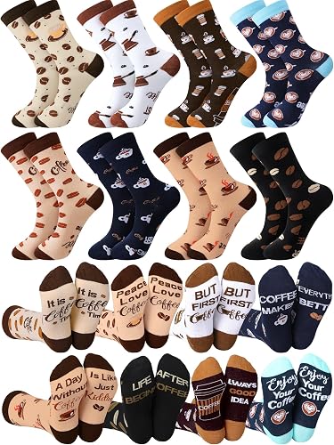 Liitrsh Novelty Coffee Socks: A Fun Stocking Stuffer for Coffee Lovers