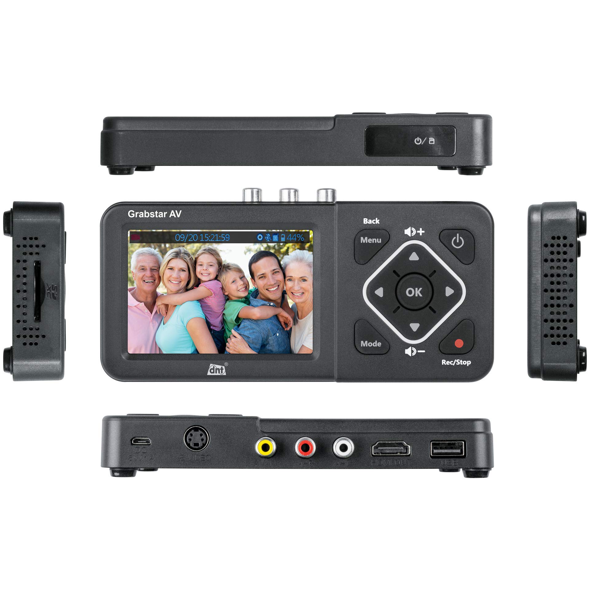 Dnt Dnt000010 Grabstar Av Digitalizer, Czarny, 3,5"