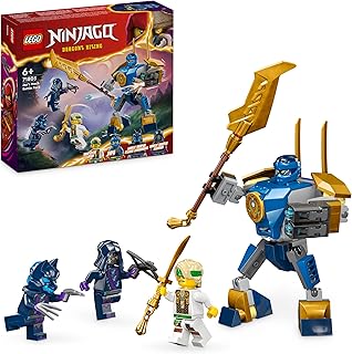 Comprar LEGO Ninjago Pack de Combate: Meca de Jay, Juguete de Aventura con Minifigura de Jay y Figura de Acción, Regalo Creativo Basado en el Universo Ninja para Niños y Niñas de 6 Años o Más 71805