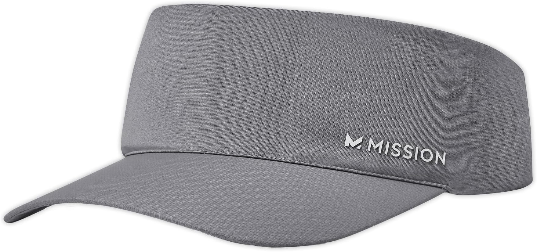 Cooling Stretchy Visor - Unisex Visor Hat for Men and Women, No Slip Band, UPF 50 Sun Protection Visor