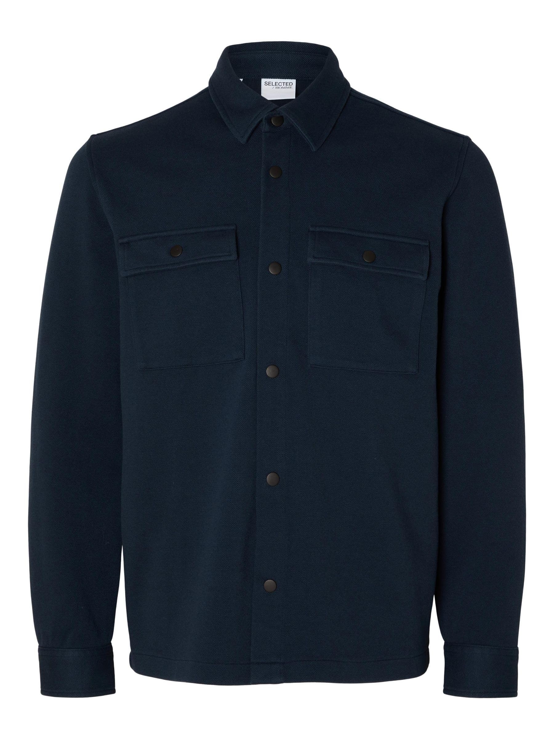 SELECTED HOMME Male Overshirt Klassisches