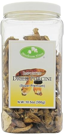 Mushroom House Dried Porcini, Super Premium, 10.5 Ounce