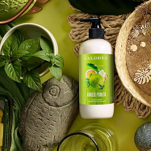 Miniatura 4 de Caldrea Loción de manos, para manos secas, hecha con manteca de karité, aloe vera y glicerina y otros ingredientes cuidadosamente elegidos, aroma a