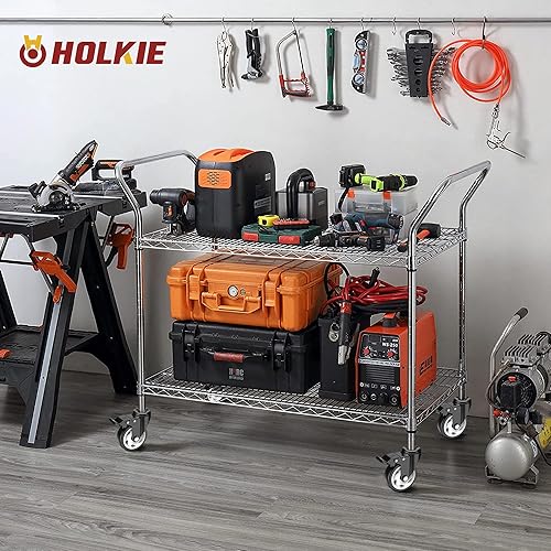 Miniatura 8 de HOLKIE Ruedas giratorias de 4 pulgadas, ruedas de vástago de bloqueo total, 38 pulgadas -16 x 1 (diámetro del vástago 38 pulgadas, longitud del