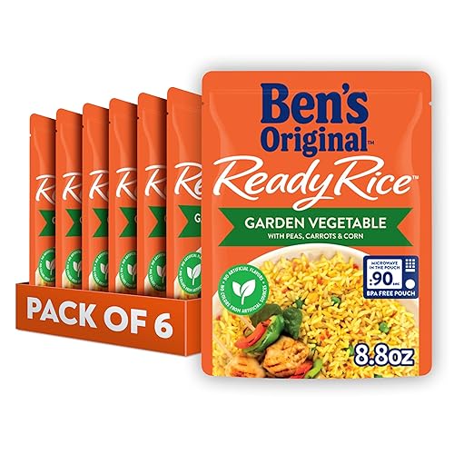 Miniatura 13 de BEN'S ORIGINAL Arroz Basmati Listo, Guarnición Fácil, Bolsa de 8.5 oz (Paquete de 6)