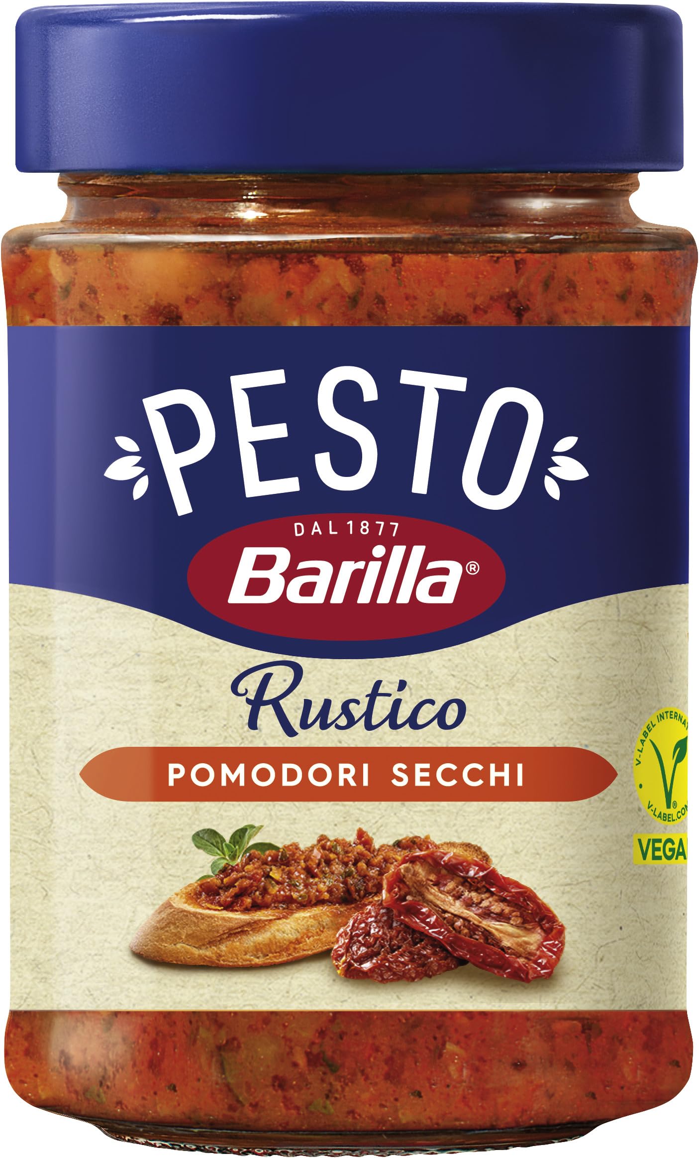 Barilla Pesto Rustico de Tomates Secos 200g