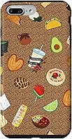 Vista 12 de Funda para iPhone 16 Brown Antojitos Mexican Food Latino Tacos Pan Dulce