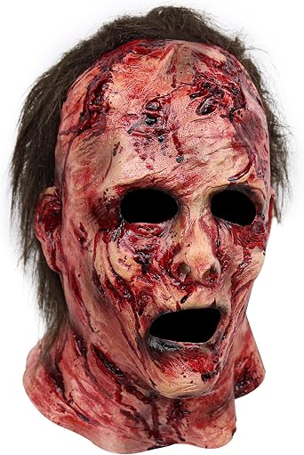 Scary Mask Horror Bloody Halloween Cosplay Mask Creepy Accessories