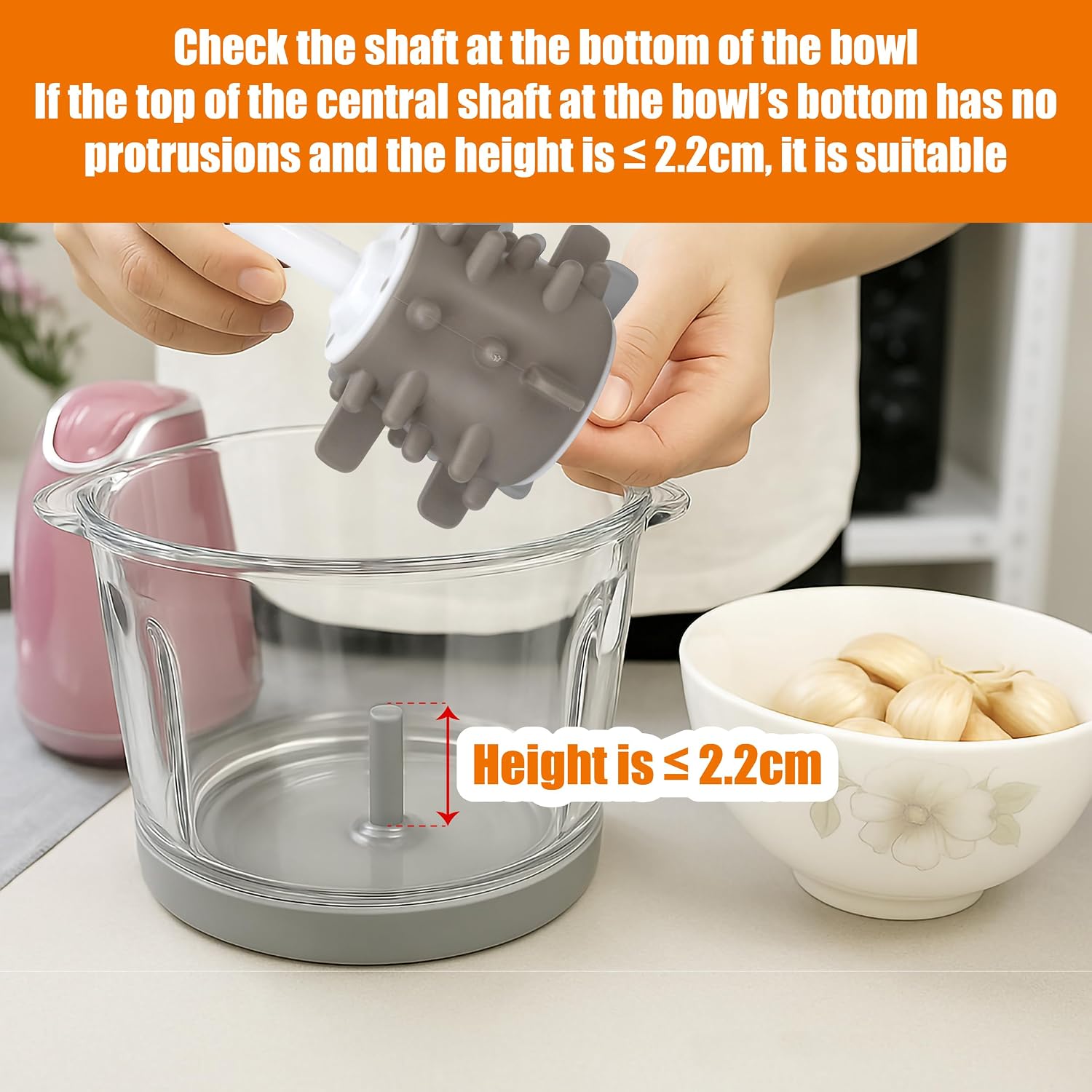 2Pcs Garlic Peeling for 3L Electric Peeling Machine- Silicone Peeler Roller for Quick, Easy Clove Prep, Electric Accessories Tool, No Odor Peeler