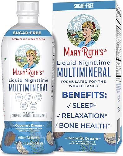 Miniatura 6 de MaryRuth's Multivitamínico para mujer + Lustriva para el crecimiento del cabello, apoyo para la menopausia y multimineral líquido diario, paquete de