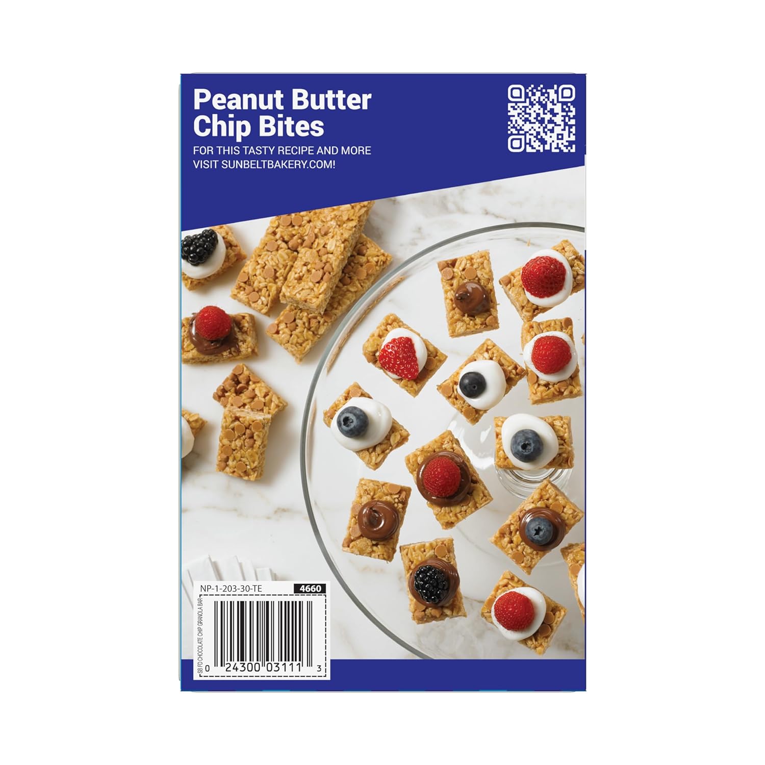 Sunbelt Bakery Fudge Dipped Chocolate Chip Chewy Granola Bars, 120-1.1 OZ Bars (12 Boxes)