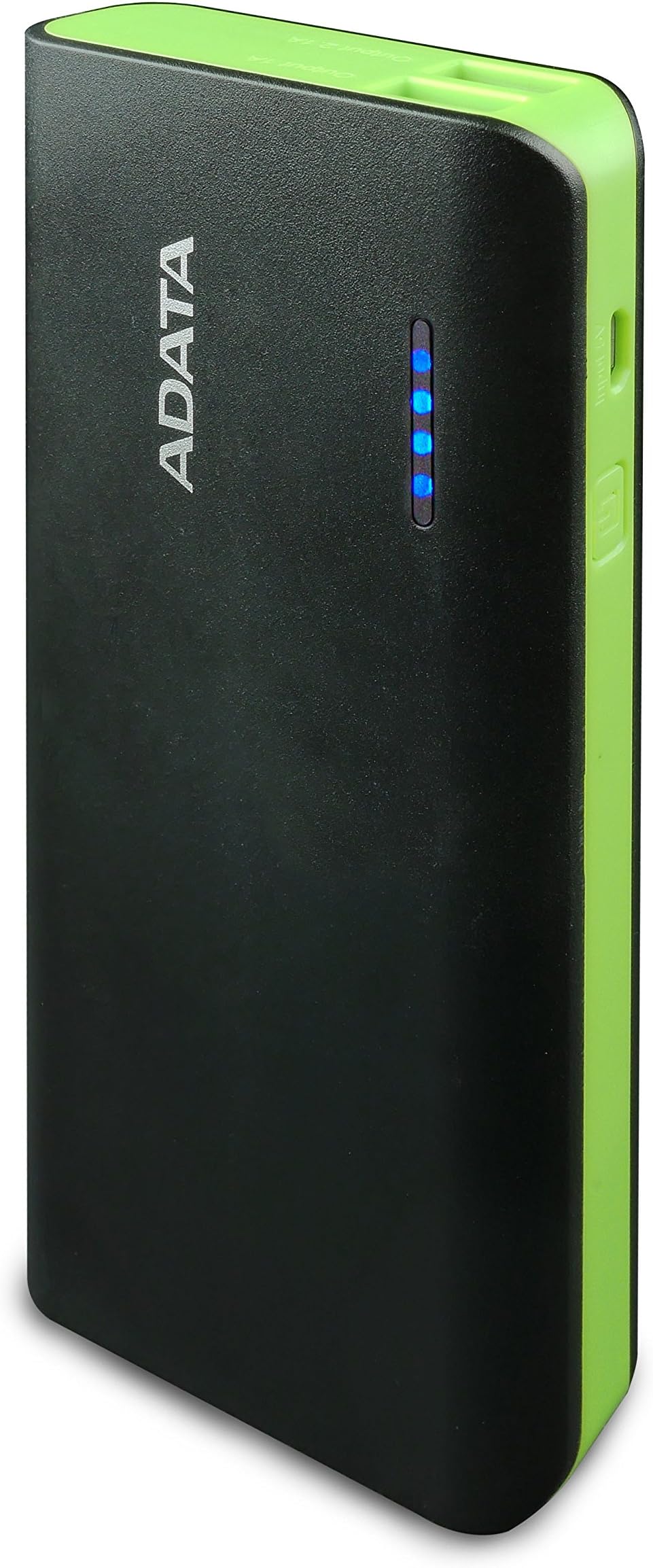 ADATA PT100 Powerbank, 10000mAh, black/green