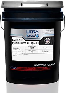 Ultra1Plus SAE 25W-40 Synthetic Blend 4T Marine Motor Oil FC-W | 5 Gallon Pail