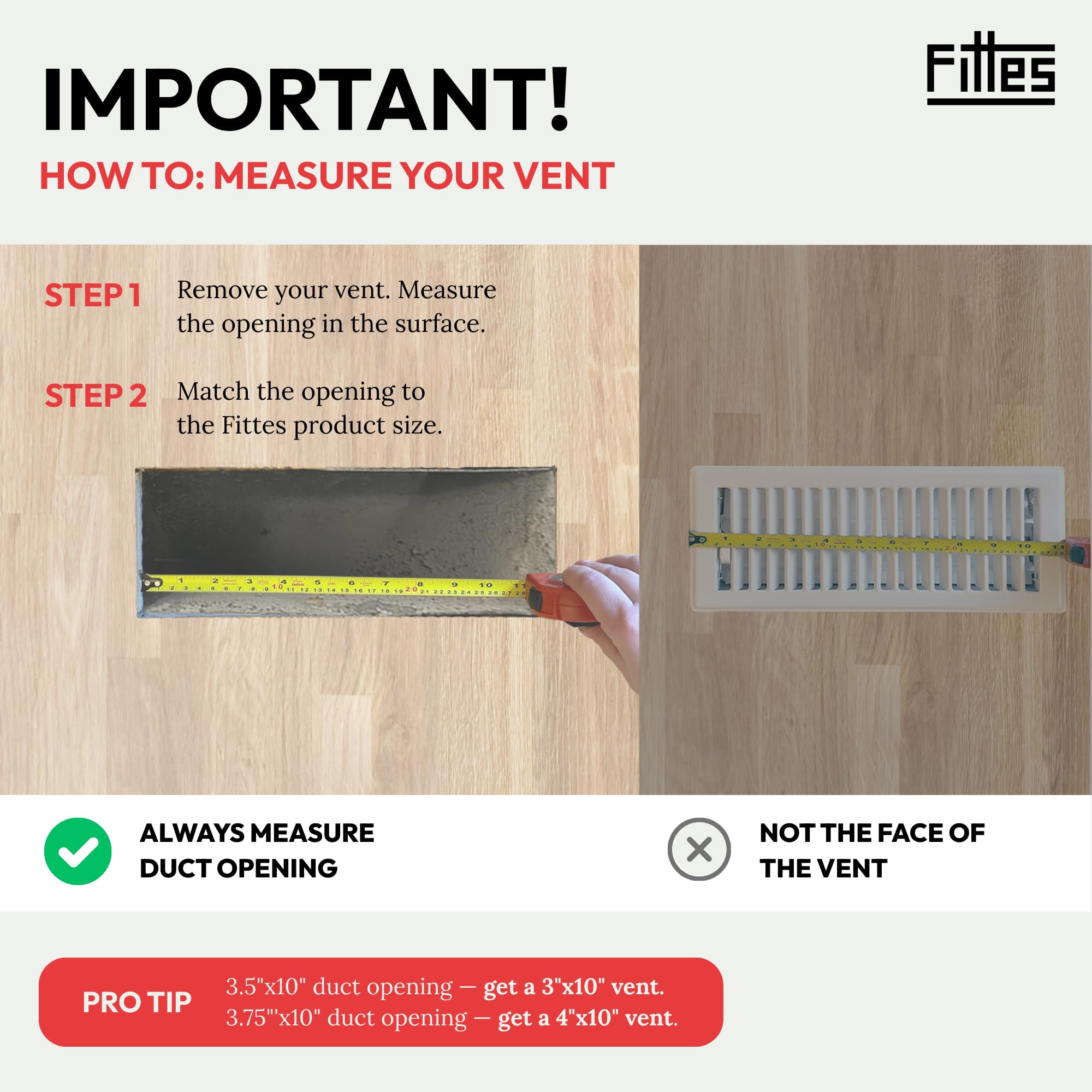 Aria Vent Flushmount Lite Collection - Ventilación de suelo o pared, negro mate (4 x 12 pulgadas)